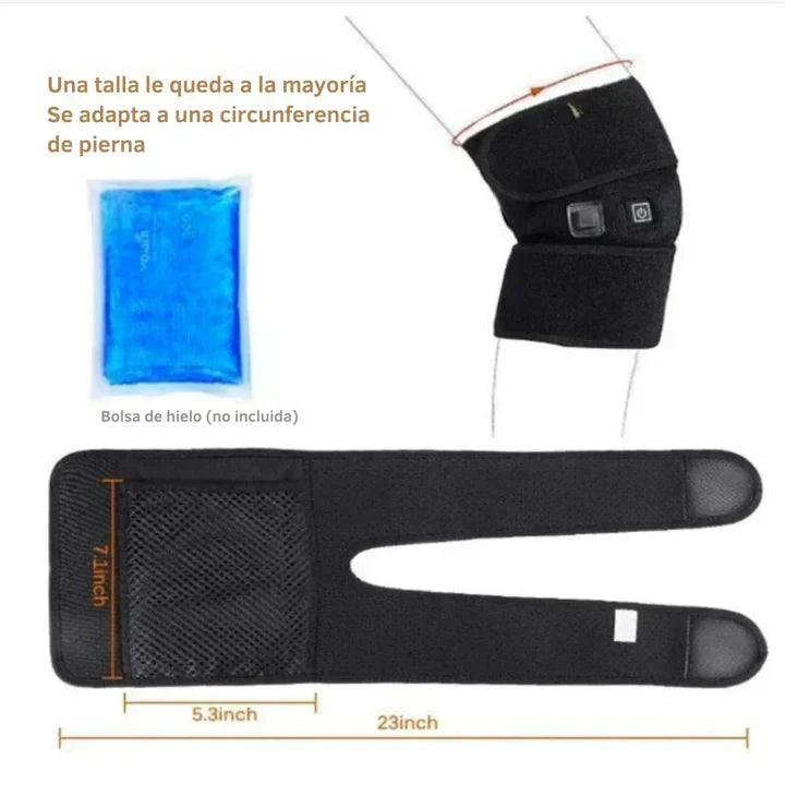 HeatFlex- Rodillera Termica Enchufe Artritis