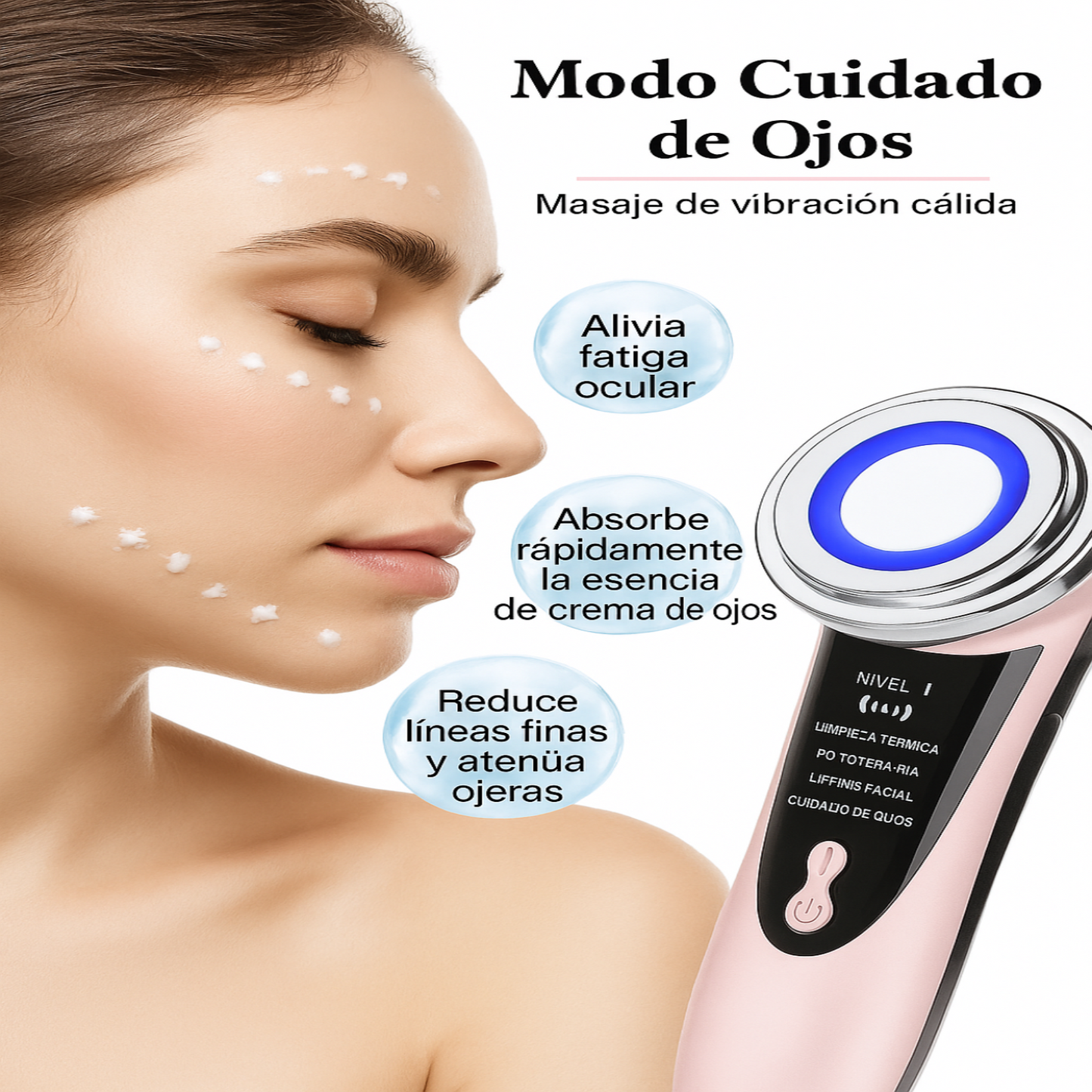LiftGlow – 4-in-1 RF & EMS Facial Massager