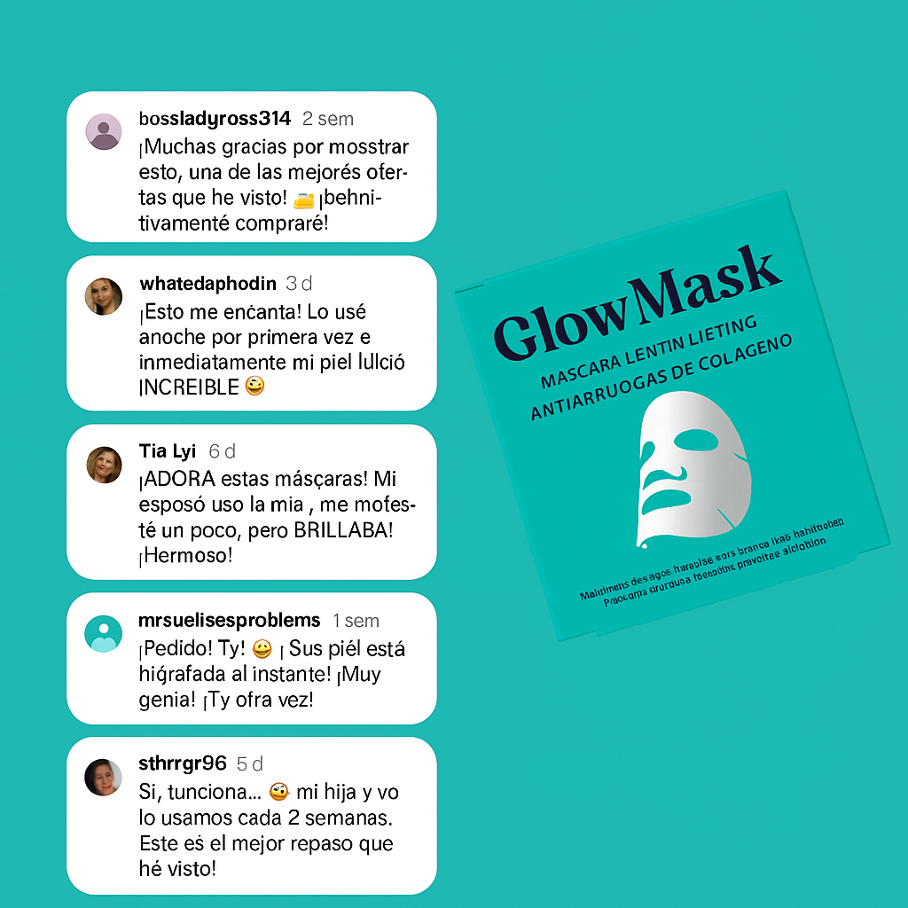GlowMask: A Solução Para Sua Pele!