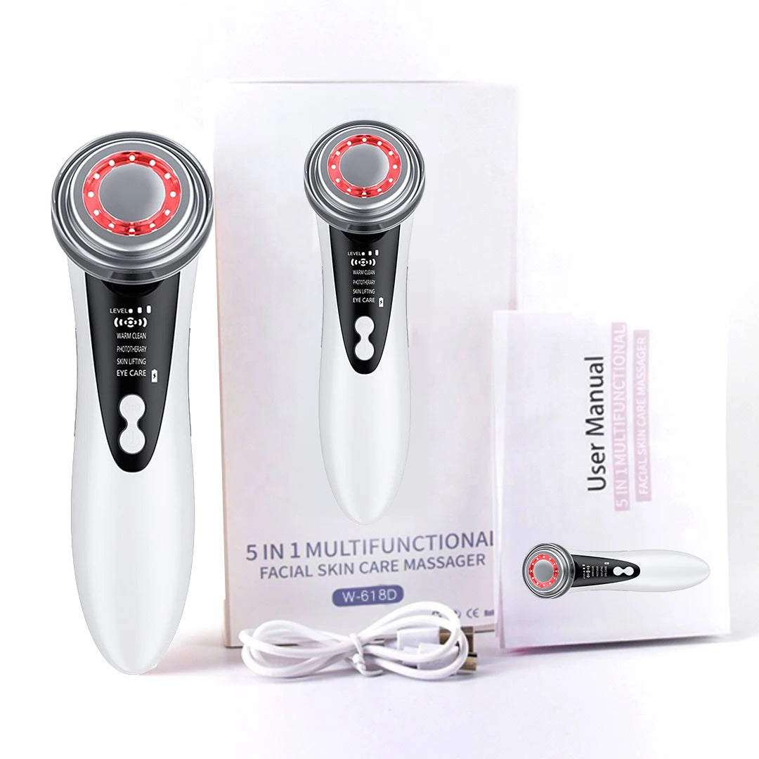 LiftGlow – 4-in-1 RF & EMS Facial Massager